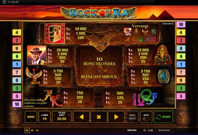 Screenshot 1 van Book of Ra Deluxe